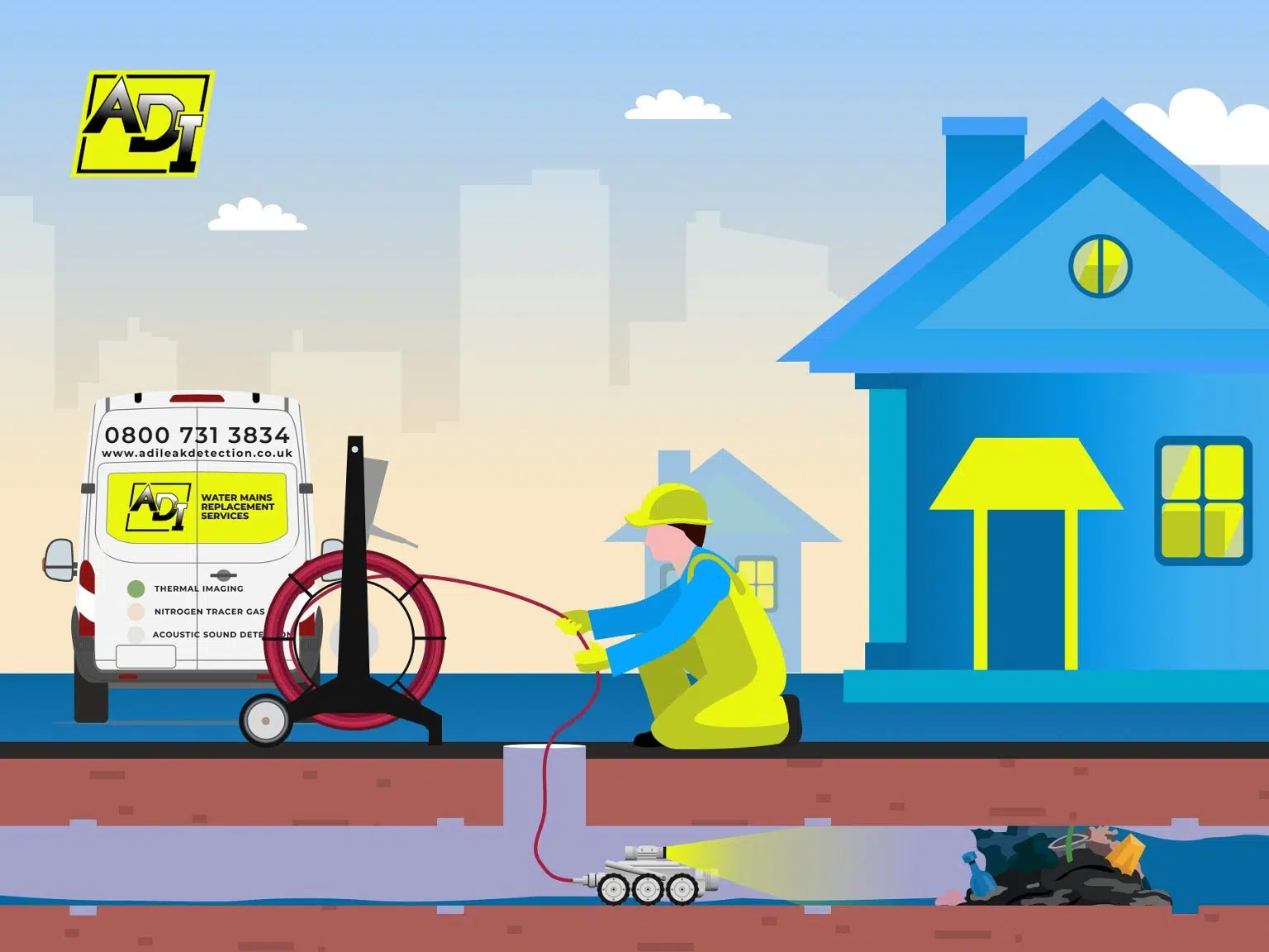 Drainage CCTV Surveys & Investigations Chester